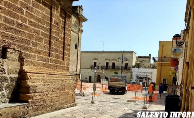 Al via i lavori nel centro storico di Guagnano