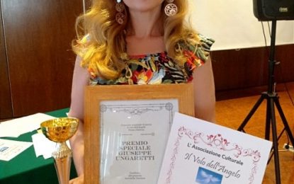 Doppio riconoscimento alla scrittrice Antonella Tamiano premiata in Calabria