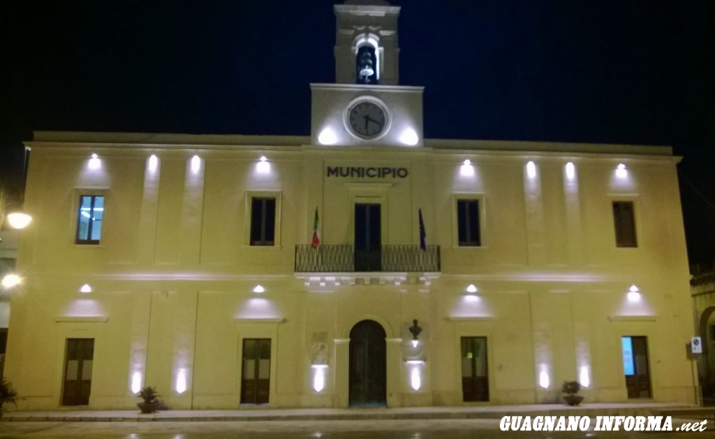 Il Palazzo Municipale di Guagnano