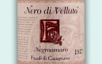 Stasera al Tiziano ‘Feudi di Guagnano’ racconta la storia del Nero di Velluto in una verticale di sei vendemmie