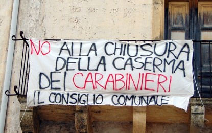 Potrebbe slittare a settembre lo sfratto previsto per oggi per la Caserma dei Carabinieri di Salice