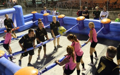 Bubble football e calcio balilla umano per due weekend all’insegna del divertimento
