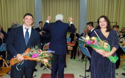 Grande successo domenica scorsa a Veglie per “Fantasia di suoni”, il concerto lirico sinfonico della Banda di Veglie “A. Reino”