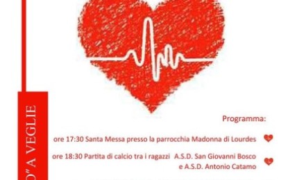 “Sport Sicuro”,  il 25 febbraio l’associazione vegliese “Gli amici di Luka” dona due defibrillatori alle Associazioni Sportive