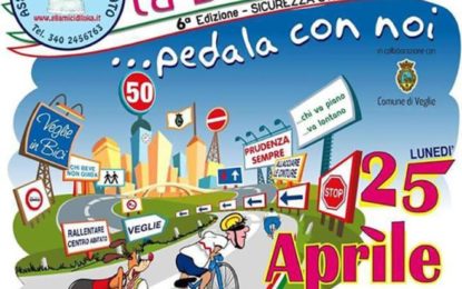 Il 25 aprile a Veglie la sesta edizione della biciclettata per la sicurezza stradale