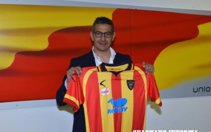 Presentazione del nuovo allenatore dell’US Lecce, Pasquale Padalino • Foto e Video