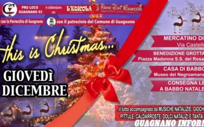 “So this is Christmas”: l’8 dicembre a Guagnano si accede la magia del Natale