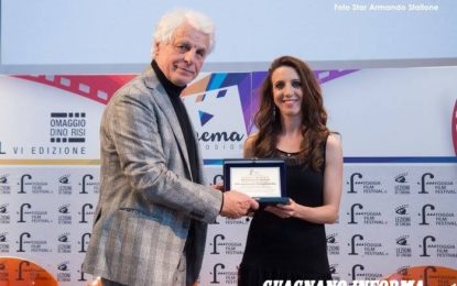 La guagnanese Maria Irene Vetrano premiata al Foggia Film Festival