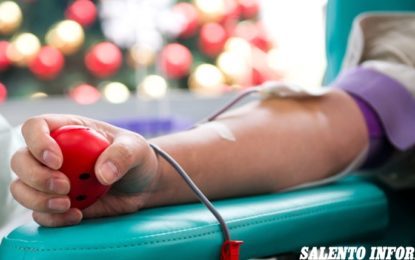 Il 27 dicembre Avis organizza una donazione di sangue a Villa Baldassarri