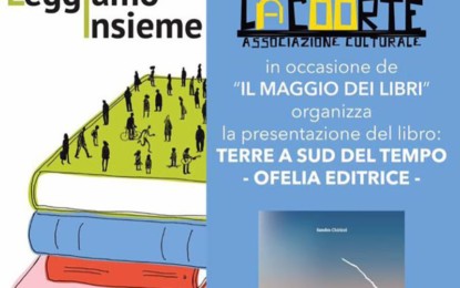 Sandro Chirizzi presenta “Terre. A Sud del Tempo” in occasione de “Il Maggio dei Libri” a Campi Salentina
