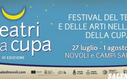 Torna il Festival del Teatro nella Valle della Cupa: ecco gli spettacoli in programma a Campi Salentina
