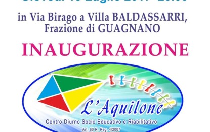 Giovedì a Villa Baldassarri si inaugura il nuovo centro diurno socio educativo e riabilitativo
