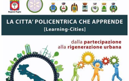 L’Unione dei Comuni del Nord Salento presenta il progetto “La città policentrica che apprende” martedì prossimo a Campi Salentina
