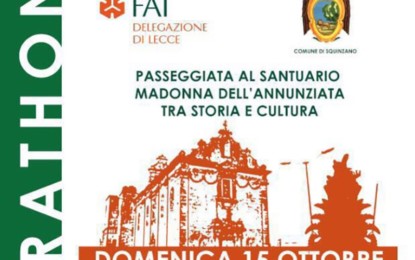 Il FAI e il Comune di Squinzano organizzano un visita guidata al Santuario della Madonna dell’Annunziata e del Garofano