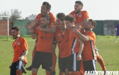 Deghi Calcio, gli arancioni conquistano il campo di Copertino per 1 a 0
