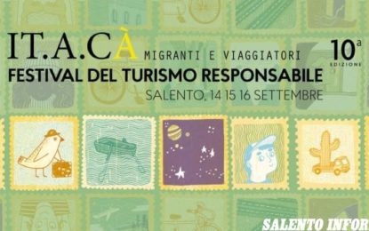 Il Festival del Turismo Responsabile fa tappa a Guagnano, appuntamento il 16 settembre tra i vigneti del Negroamaro