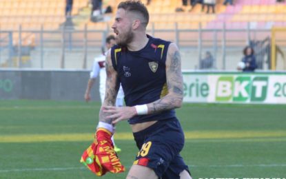 US Lecce, contro il Livorno i giallorossi recuperano un doppio svantaggio: La Mantia fa impazzire il via Del Mare