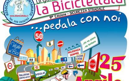 Il 25 aprile a Veglie la 9° edizione della biciclettata dell’Associazione “Gli Amici di Luka”