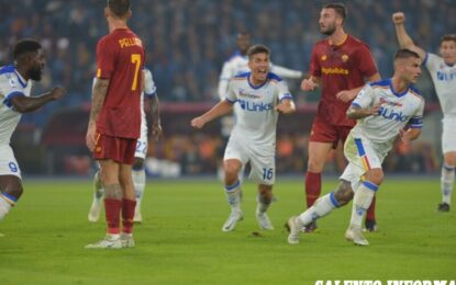 Roma – Lecce 2-1: la squadra di Baroni esce a testa alta dall’Olimpico