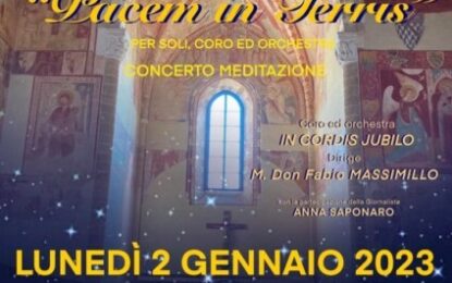 “Pacem in Terris”, il concerto deI Coro “In Cordis Jubilo” a Brindisi