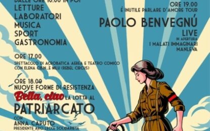 Paolo Benvegnù e Guagnano: festa della liberazione tra musica e riflessione